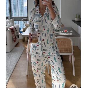 In My Sundays NYC PJ Set